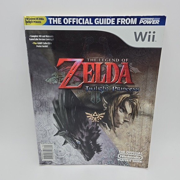 Zelda‎ Twilight Princess Official Nintendo Power Strategy Guide Wii No Poster - Picture 1 of 4